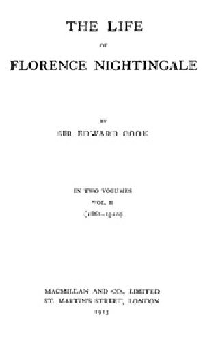 [Gutenberg 40058] • The Life of Florence Nightingale, vol. 2 of 2